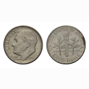 USA Dime 1956 D Roosvelt
