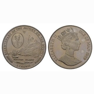 Isle of Man 1 Crown 1989 Bounty
