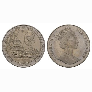 Isle of Man 1 Crown 1989