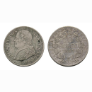 Italien Vatikan 10 Soldi 1867 XXII R Pius IX