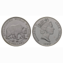 Cook Island 50 Dollars 1990 Grizzly Bär