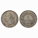 Frankreich 5 Francs 1933