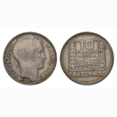 Frankreich 10 Francs 1933