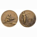 o. Jh.  Schweiz Rudermedialle Medaille Rudern