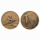 o. Jh. Schweiz Rudermedialle Medaille Rudern