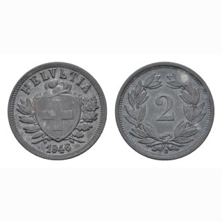 Schweiz 2 Rappen 1946