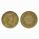 Schweiz 10 Rappen 1918