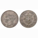 Schweiz 5 Franken 1890 B Frauenkopf