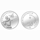 Schweiz 20 Franken 2015 B Hornussen
