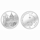 Schweiz 20 Franken  2015 B 1500 Jahre Abtei St. Maurice