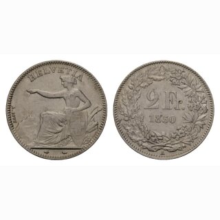 Schweiz 5 Franken 1850 A