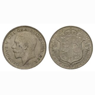 England 1/2 Crown 1922