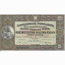 5 Franken Note Tell 1952 ungefaltet