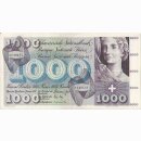 Schweiz 1000 Franken 1967, 1 Januar  Totentanz