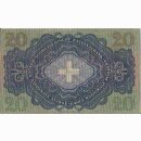Schweiz 20 Franken  1951, 22. Februar  Pestalozzi