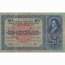 Schweiz 20 Franken  1946, 31. August Pestalozzi