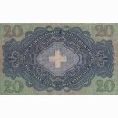 Schweiz 20 Franken  1946, 31. August Pestalozzi