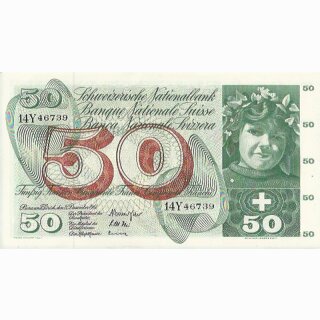 Schweiz 50 Franken 1961, 21. Dezember Apfelernte