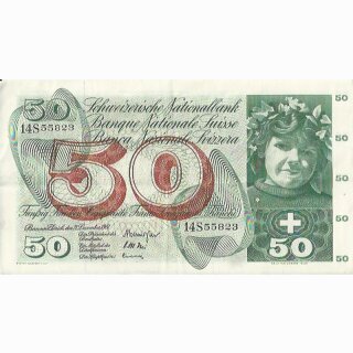 Schweiz 50 Franken 1961, 21. Dezember Apfelernte