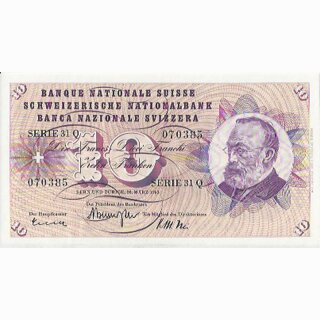Schweiz 10 Franken 1963, 28. März  Keller