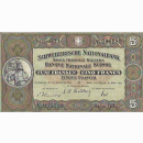 Schweiz 5 Franken 1952, 28. März Tell