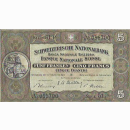 Schweiz 5 Franken 1951, 22. Februar Tell