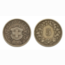 Schweiz 5 Rappen 1874 B