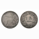 Schweiz 1 Franken 1860 B