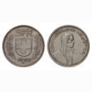 Schweiz 5 Franken 1952 B