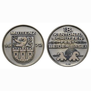 1972 Mutenz 18. Kantonalschützenfest beider Basel