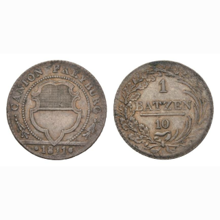 Freiburg 1 Batzen 1811