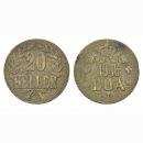 Deutsch Ostafrika 20 Heller 1916 DOA T