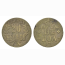 Deutsch Ostafrika 20 Heller 1916 DOA T