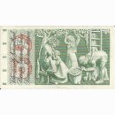 50 Franken Note Apfelernte 1973  gebraucht+