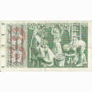 50 Franken Note Apfelernte 1973  gebraucht