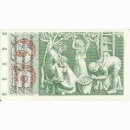 50 Franken Note Apfelernte 1974  wenig gebraucht+