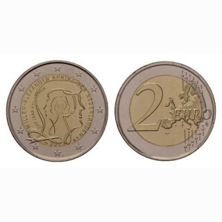 Niederland 2 Euro 2013 Königin Wilhelm