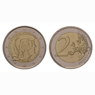 Niederland 2 Euro 2013 Königin Wilhelm