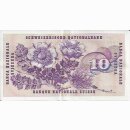 10 Franken Note Keller1974 wenig gebraucht