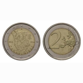 Italien 2 Euro 2014 Carabinieri