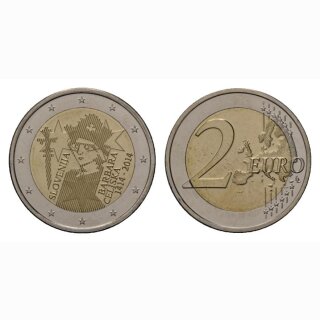 Slowenien 2 Euro 2014 Barbara con Chilli BI