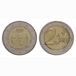 Luxemburg 2 Euro 2014 Grossherzog Jean