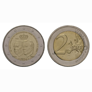 Luxemburg 2 Euro 2014 Grossherzog Jean