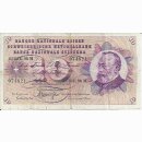 10 Franken Note Keller1977 stark gebraucht