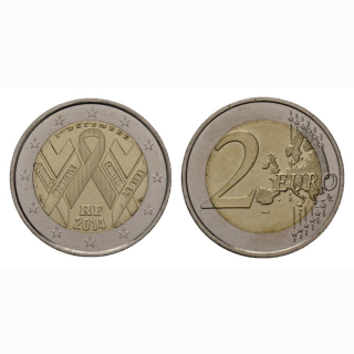 Frankreich 2 Euro 2014 Welt Aids Tag