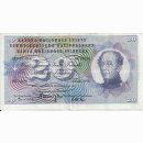 20 Franken Note Dufour 1959 gebraucht (Rand)