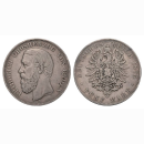Deutschland Baden 5 Mark 1876 G Friedrich I