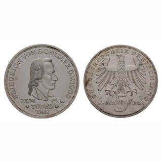 Deutschland 5 Mark 1955 F