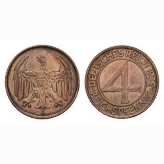 Deutschland 4 Reichspfennig 1932 G