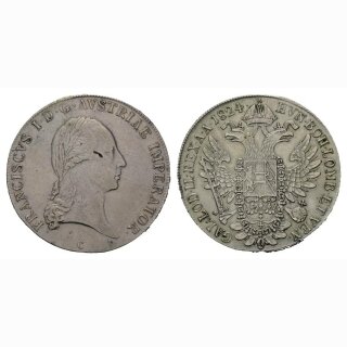 Österreich Taler 1824 C Franz II